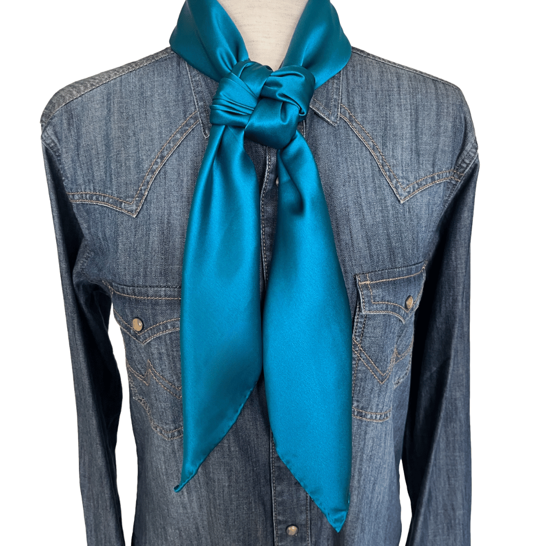 Caribbean Blue Wild Rag
