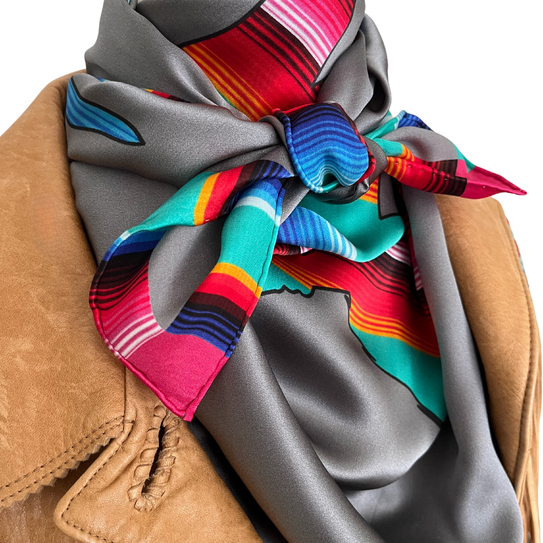 serape cowgirl scarf