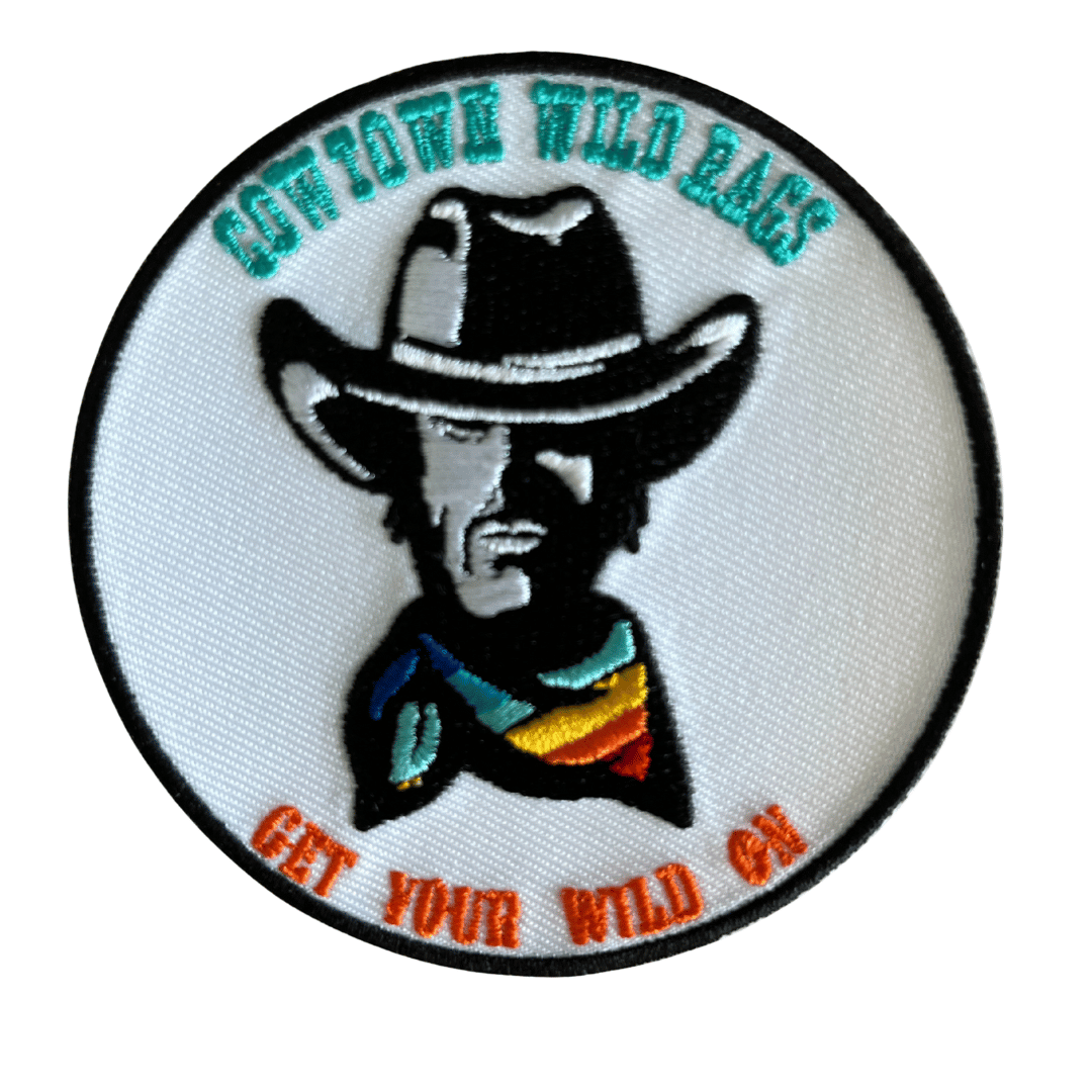 Cowtown Wild Rags Patch – Embroidered