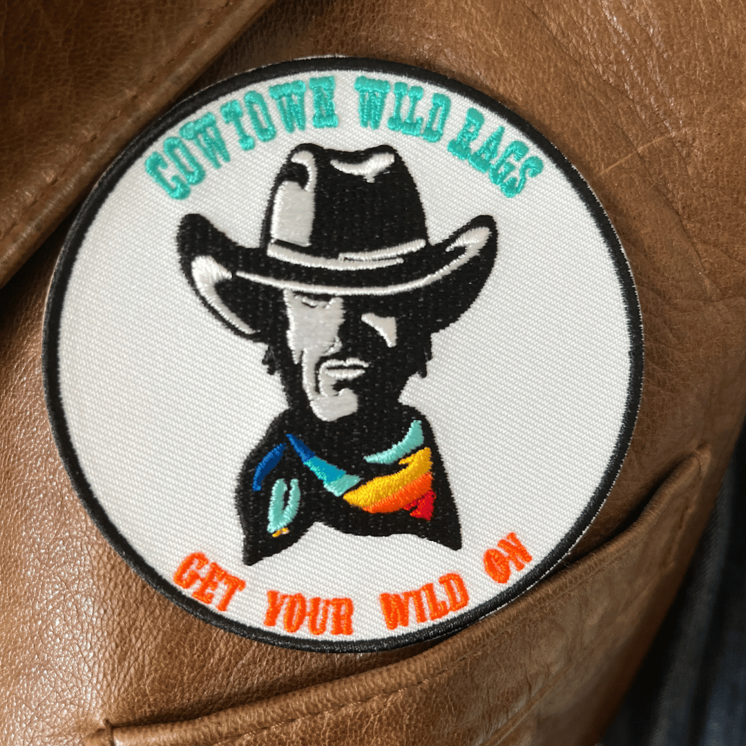 Cowtown Wild Rags Patch – Embroidered