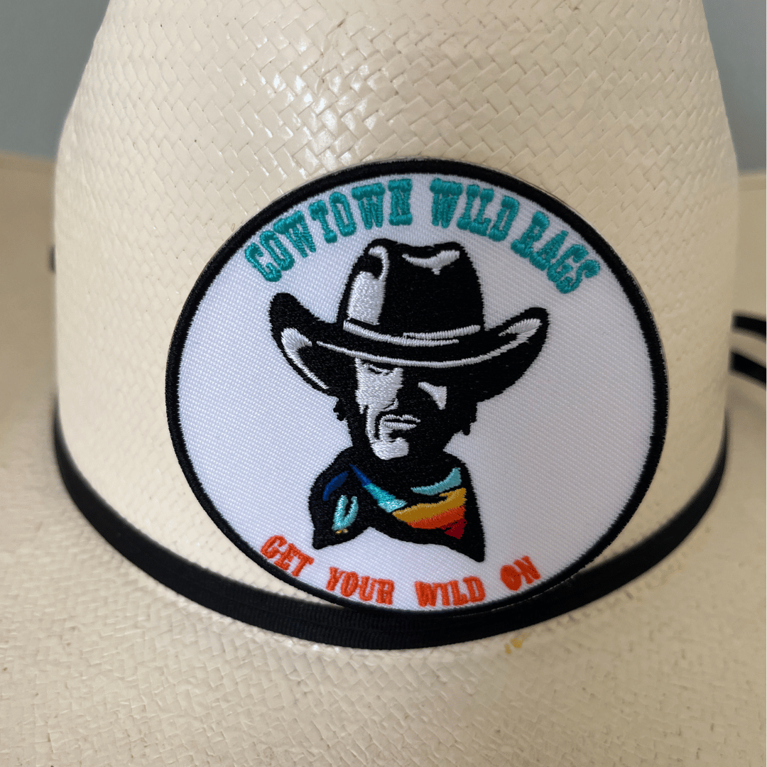 Cowtown Wild Rags Patch – Embroidered