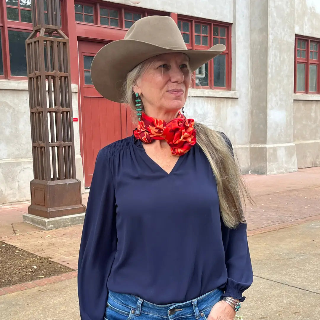 how to make a wild rag rose for women