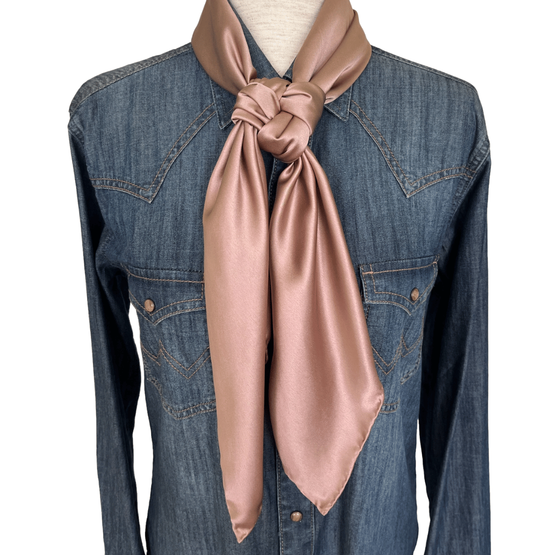 Rose Gold Pink Wild Rag