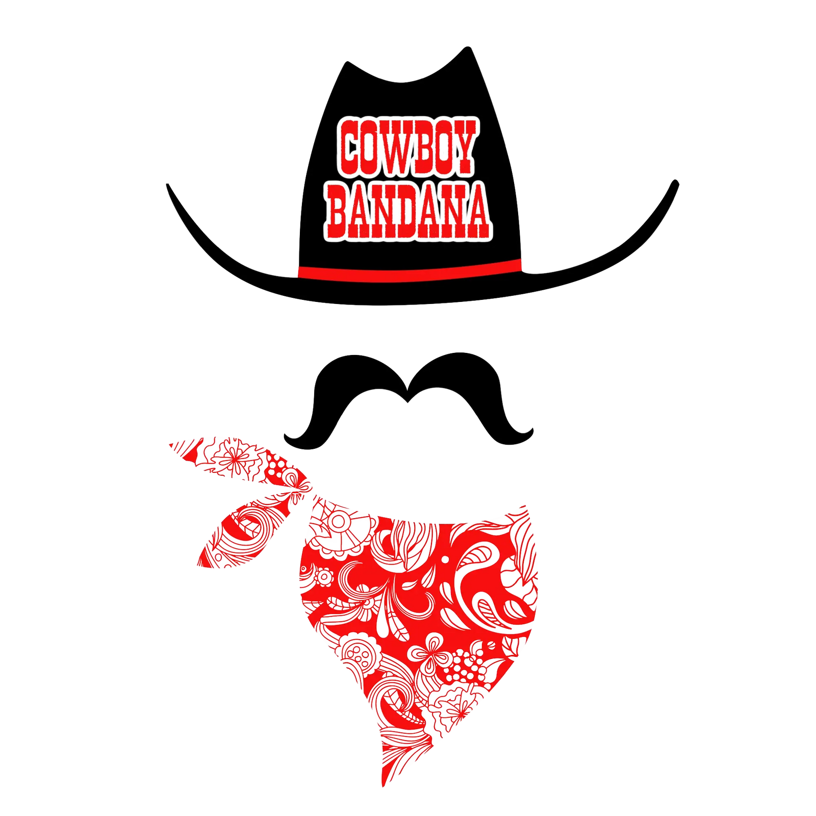Introducing the COWBOY BANDANA!