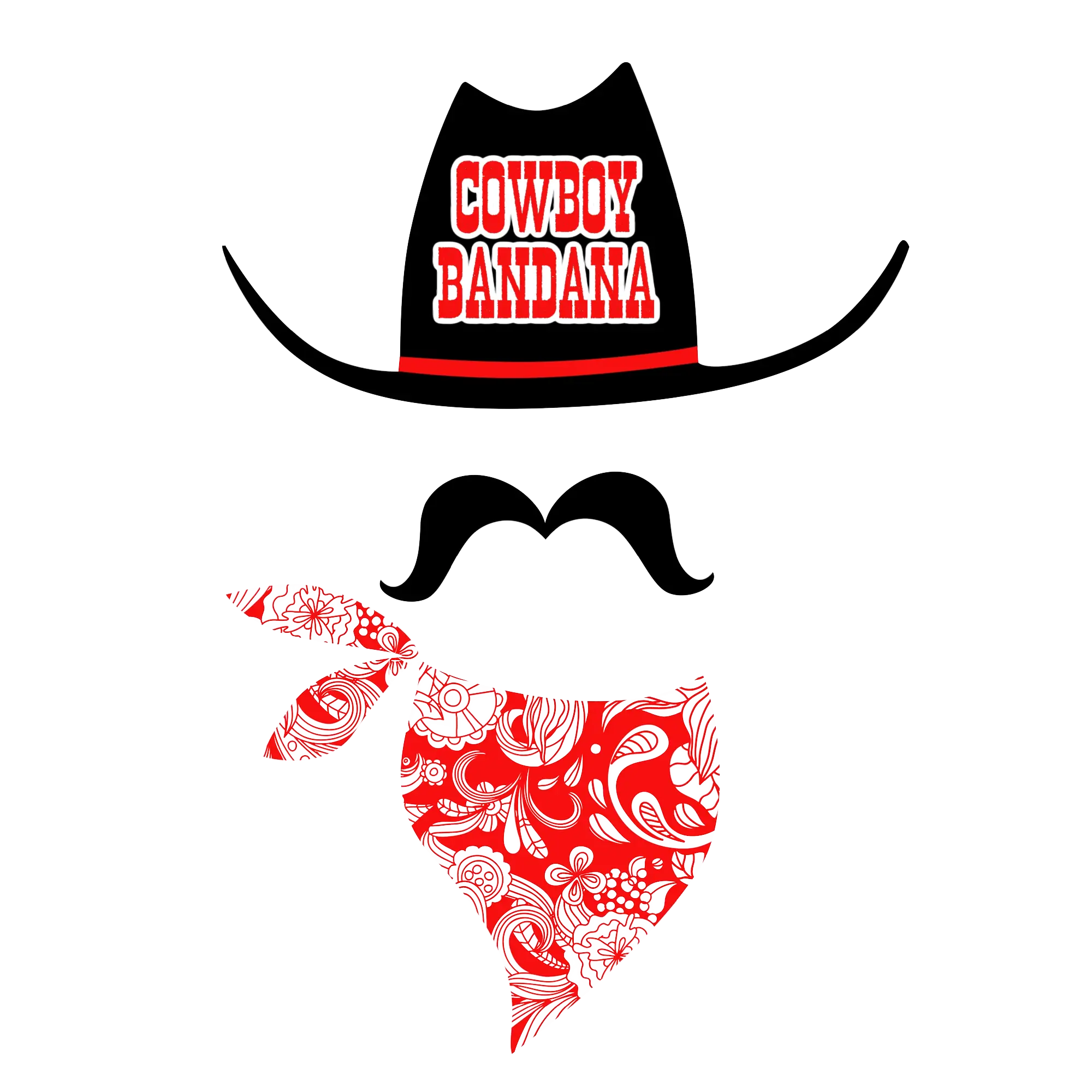 Introducing the COWBOY BANDANA!