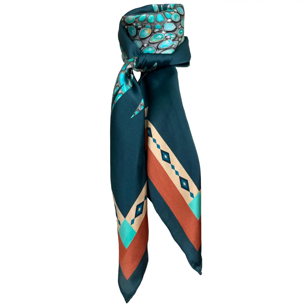 Cowgirl (Cowtown Corral) Wild Rag Silk Scarf