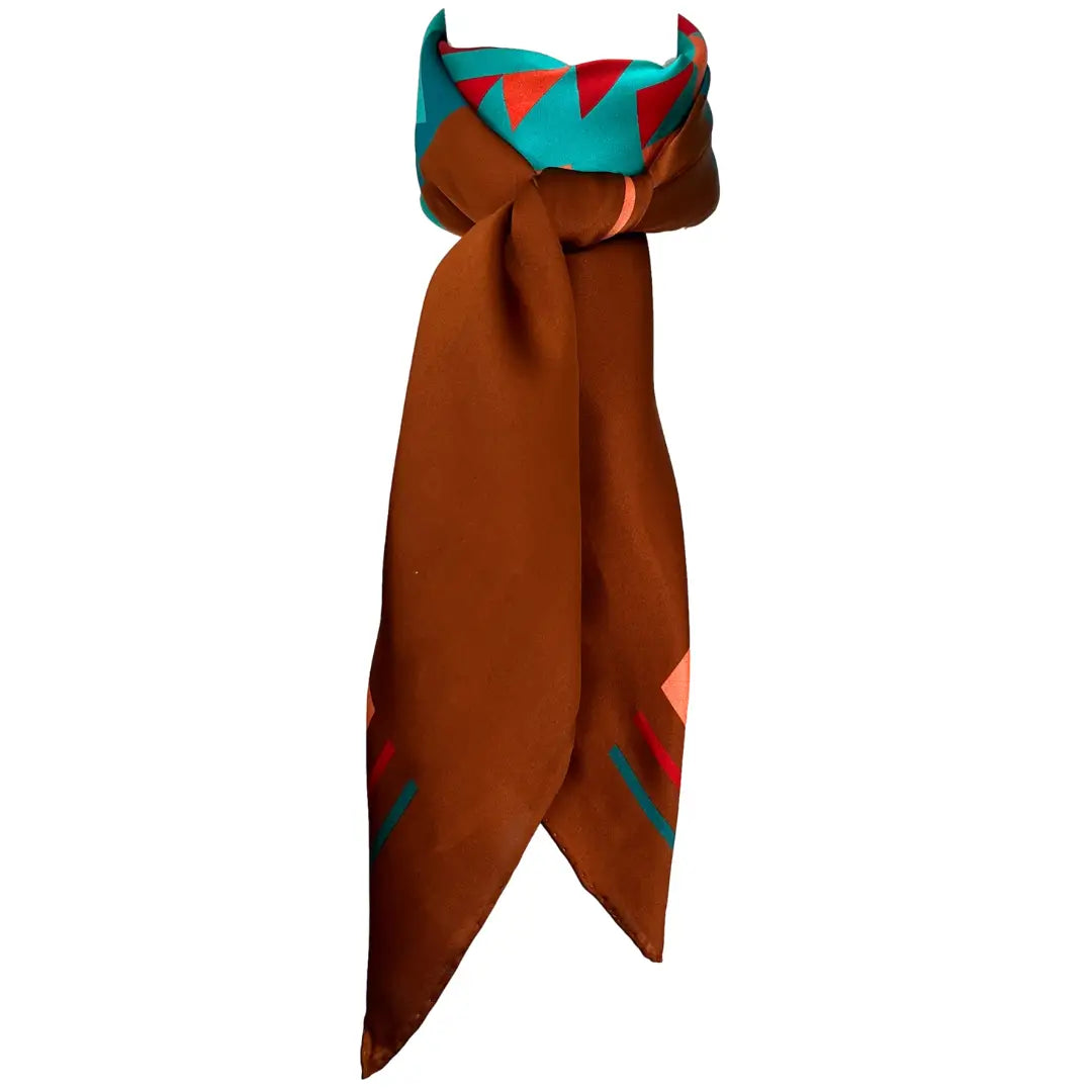 Southwestern (Wild Thunderbird) Wild Rag Silk Scarf