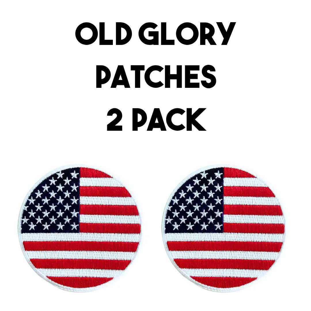 Old Glory Patch – American Flag Embroidered