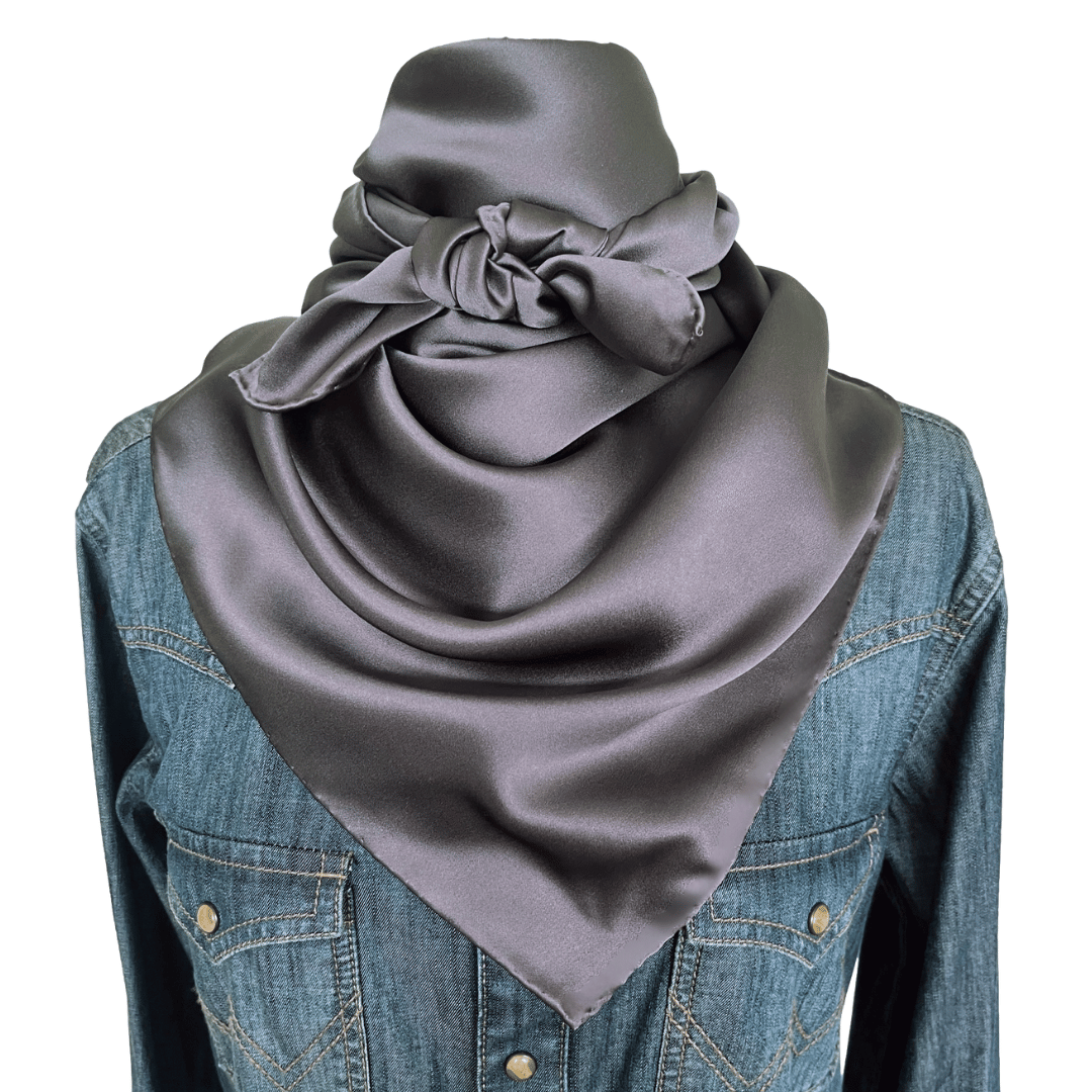 Dusky Haze - Solid Silk Wild Rag