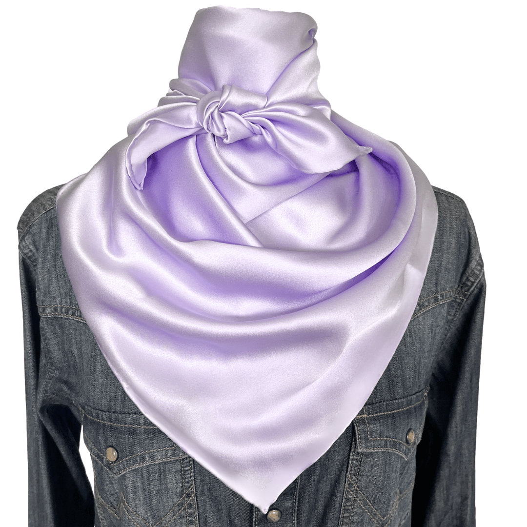 Lilac Whisper - Solid Silk Wild Rag