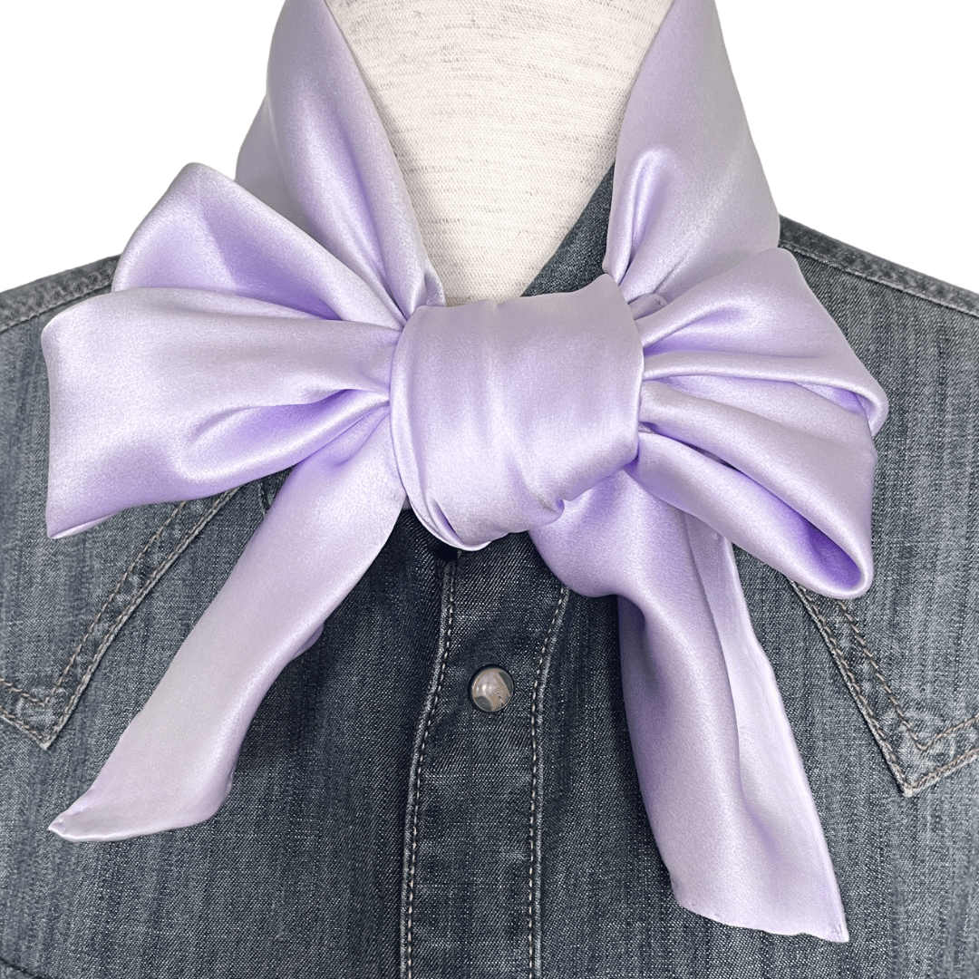 Lilac Whisper - Solid Silk Wild Rag