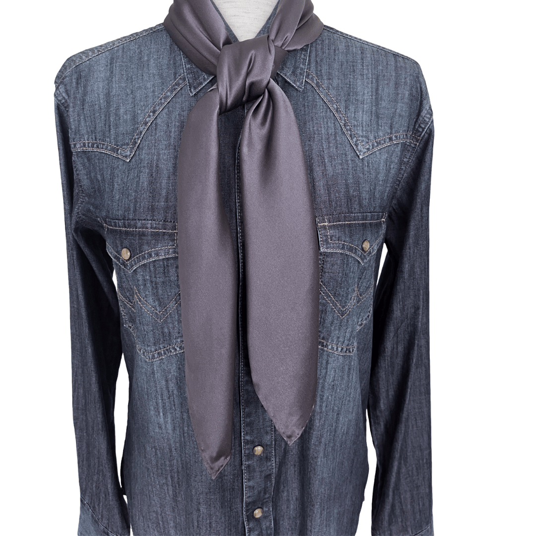 Dusky Haze - Solid Silk Wild Rag