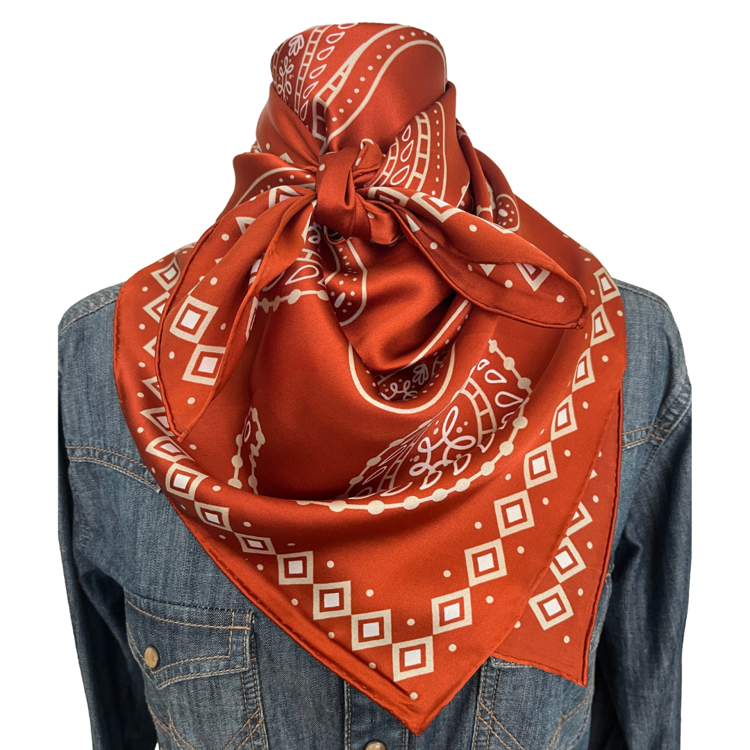 Burnt Orange wild rag