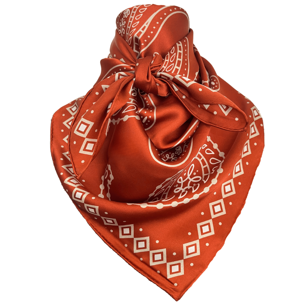 Burnt Orange wild rag