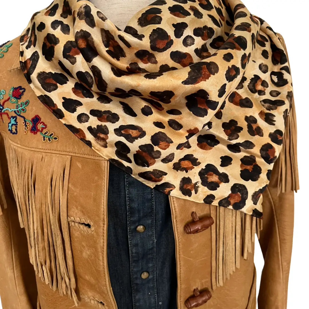 leopard wild rag