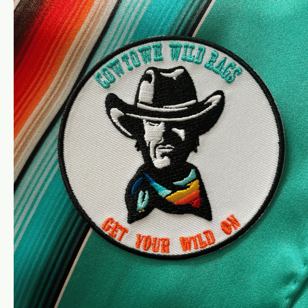 Cowtown Wild Rags Patch – Embroidered