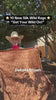 brown silk wild rags - Dakota Brown shown out in the sunshine - double sided print