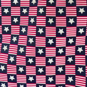 cowboy bandana patriotic flag red white and blue, dog bandana