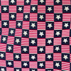 cowboy bandana patriotic flag red white and blue, dog bandana