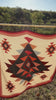 Video of Cowtown Wild Rags large Aztec design silk scarf with soft tan, maroon, copper, dusty pink, and charcoal gray.