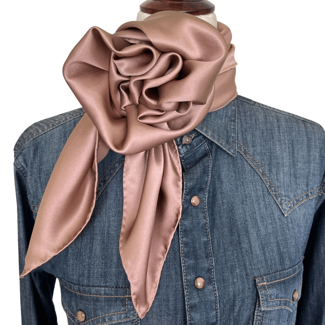 Rose Gold Pink Wild Rag