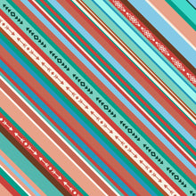 Load image into Gallery viewer, Southwestern Serape Wild Rag - Southwest Copper, Turquoise and Adobe 
